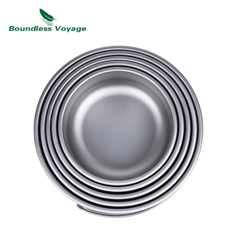 Warchest Warehouse Partners: Boundless Voyage Titanium Bowl Set with Folding Handles