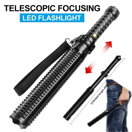 Warchest Warehouse Partners:  Self Defense Mace Light Tactical Baton Emergency Torch