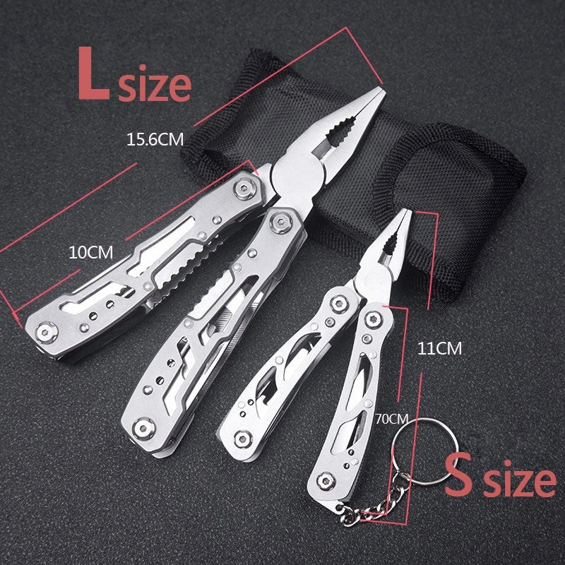 Warchest Warehouse Partners: Multifunction Folding Stainless Steel Multi-tool Knife