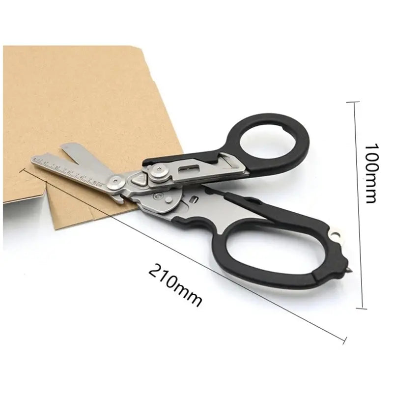 Warchest Warehouse Partners: Multifunction XIAOTREE First Aid Tactical Folding Scissors